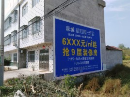 水富墙体广告质量分析