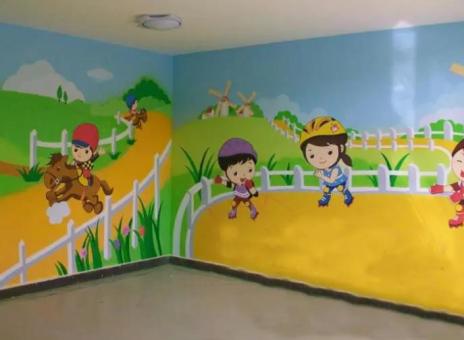 水富幼儿园墙体彩绘制作流程及注意事项