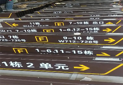 水富广告标识中，常见的几种安装方式。